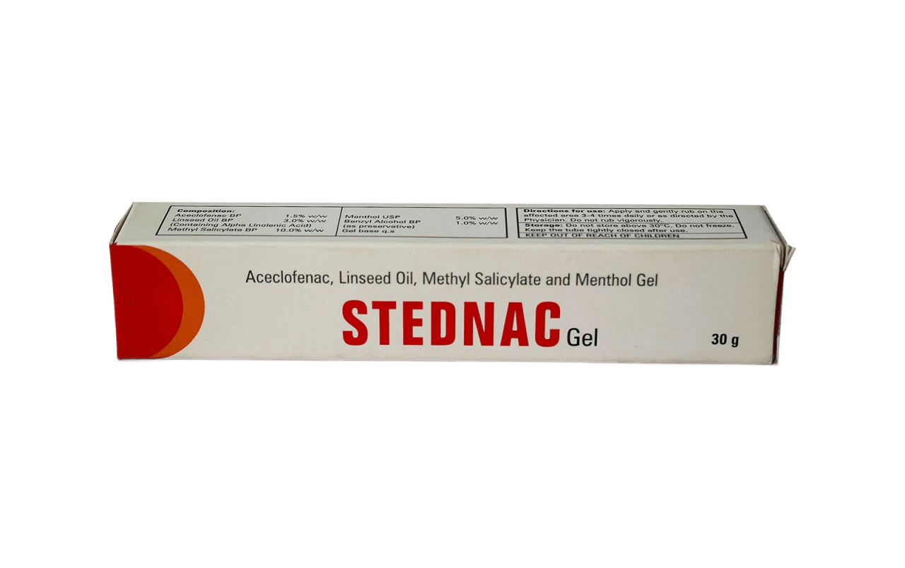 Stednac Gel packaging — view 1