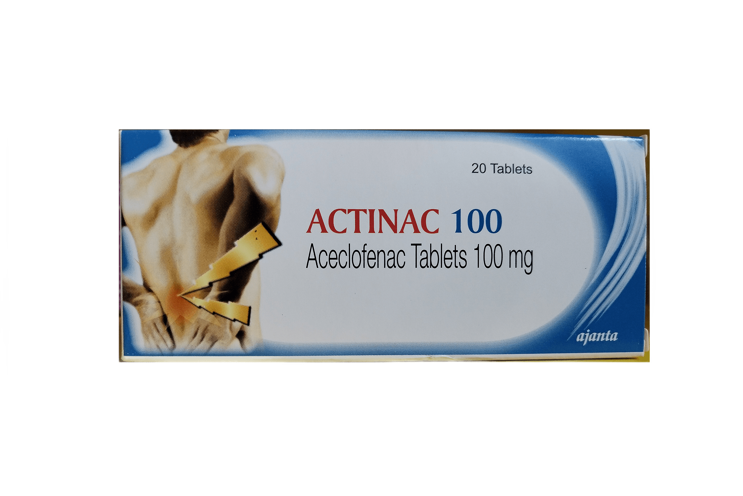 Actinac 100 Tablets packaging