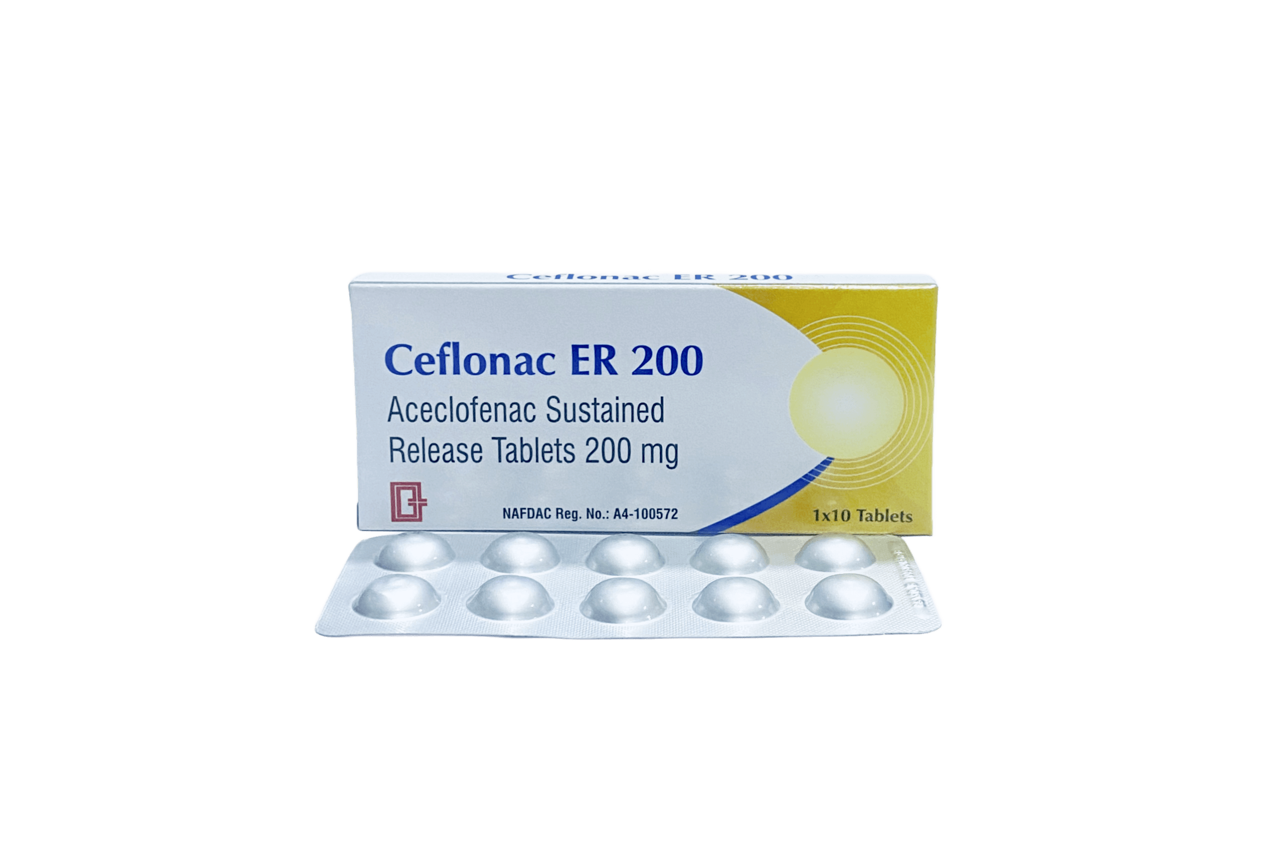 Ceflonac-ER 200 Tablets packaging — view 1