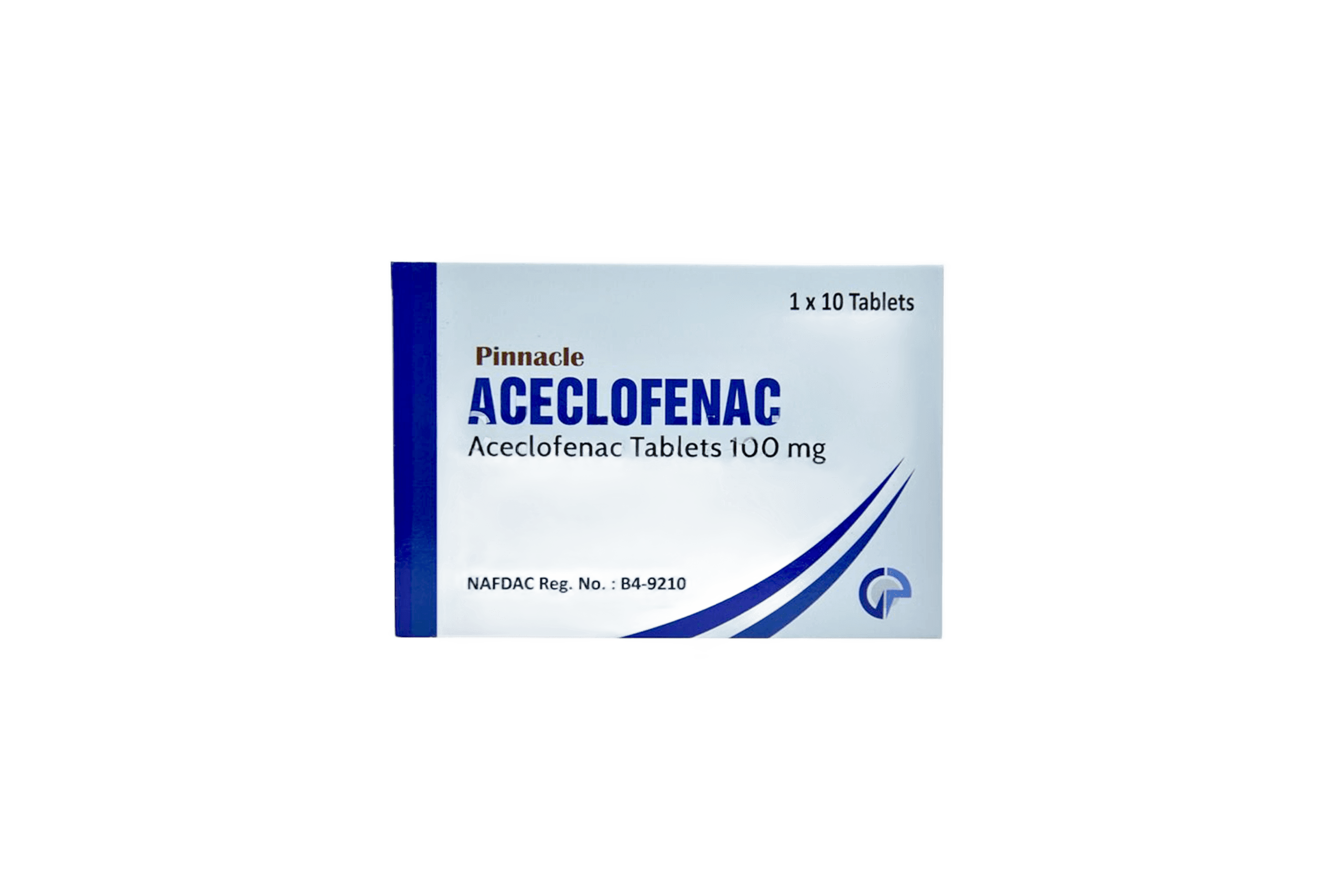Pinnacle Aceclofenac Tablets packaging