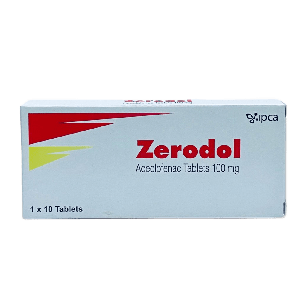 Zerodol Tablets packaging — view 1