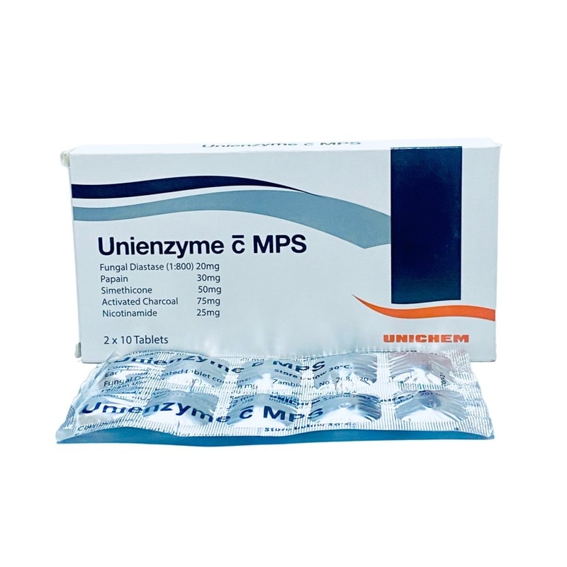 Unienzyme cMPS Tablets packaging