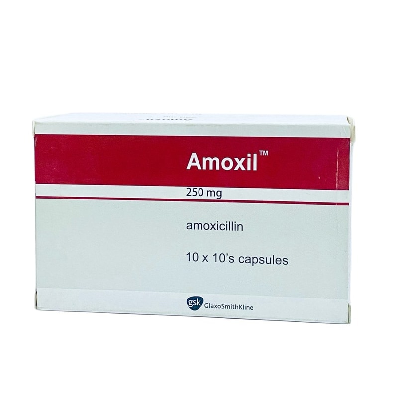 Amoxil packaging — view 1
