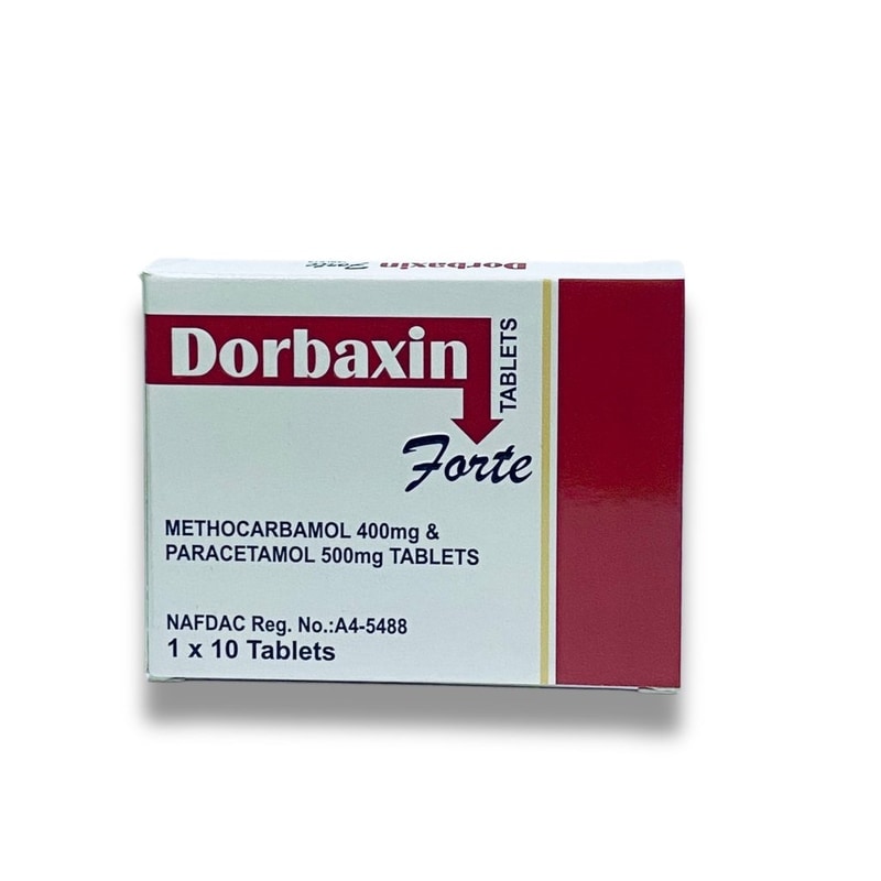 Dorbaxin Forte Tablets packaging