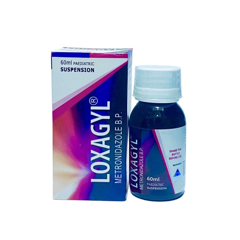 Loxagyl Suspension packaging