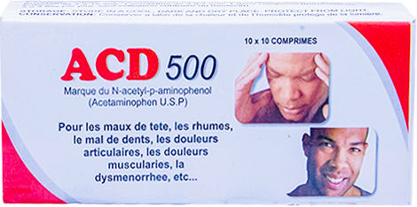 ACD 500 Tablet packaging