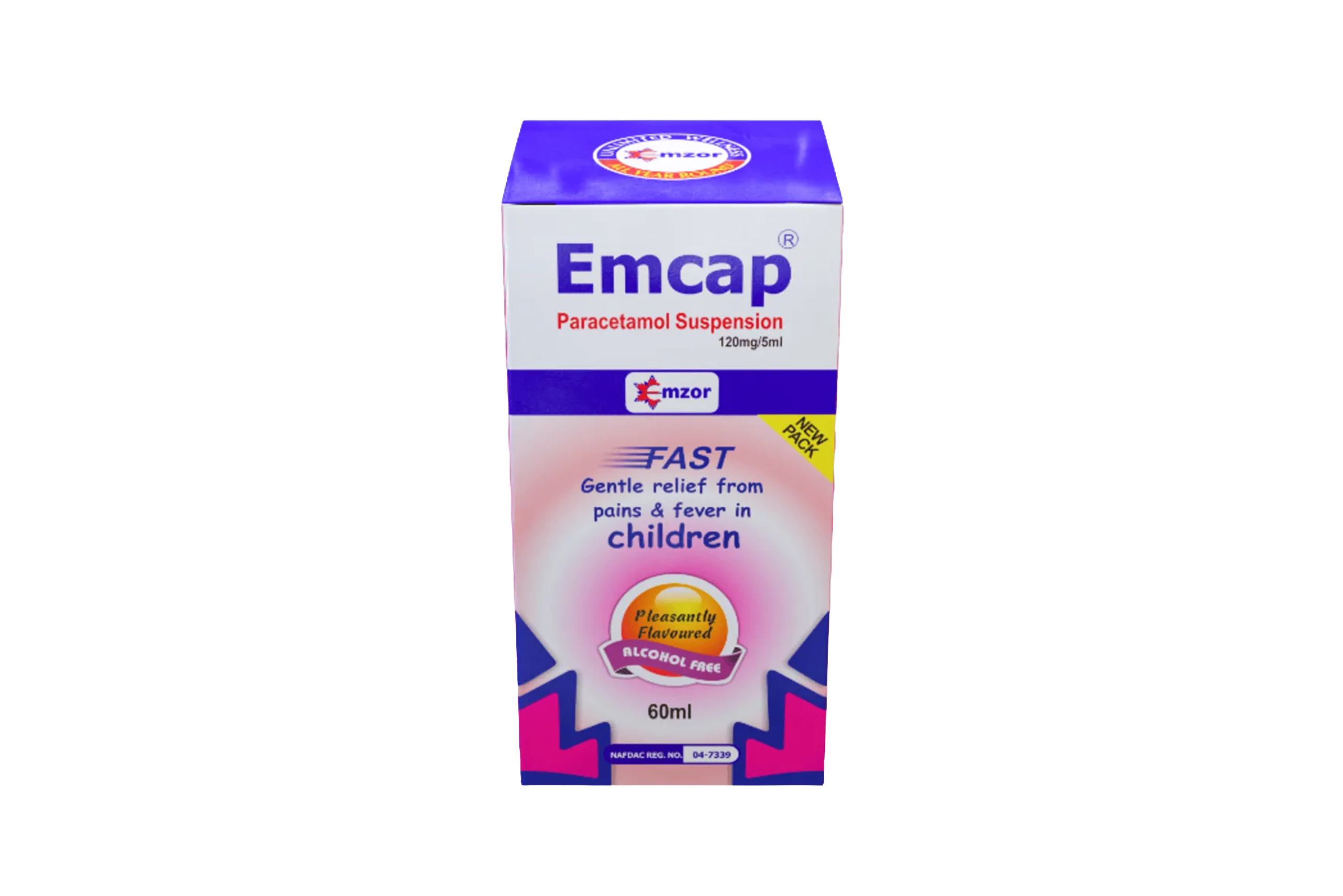 Emcap Suspension packaging