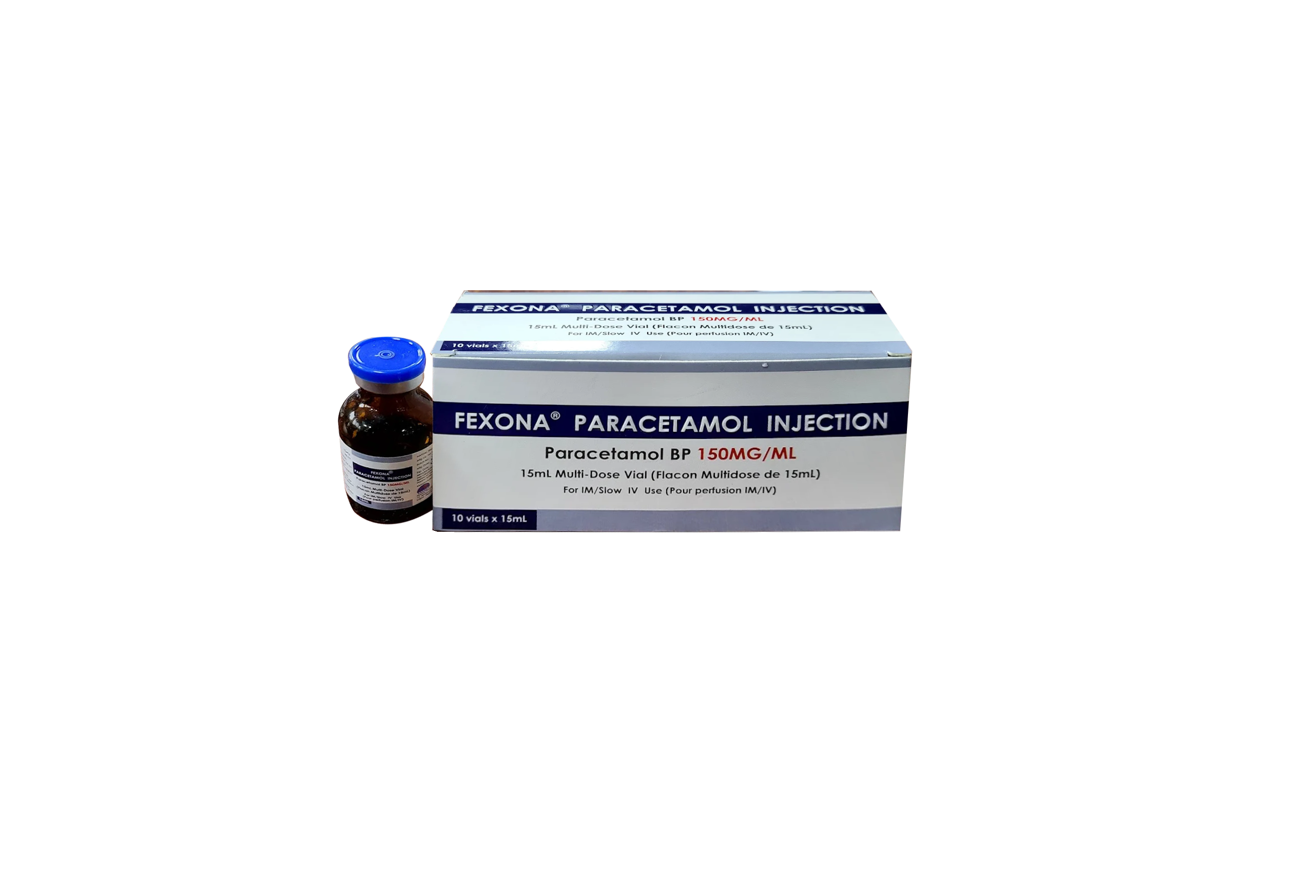 Fexona Paracetamol Injection packaging